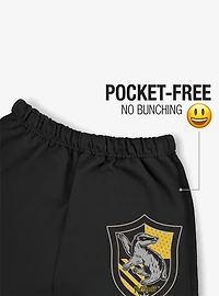 Harry Potter Hufflepuff Plaid Sigil Sweatpants