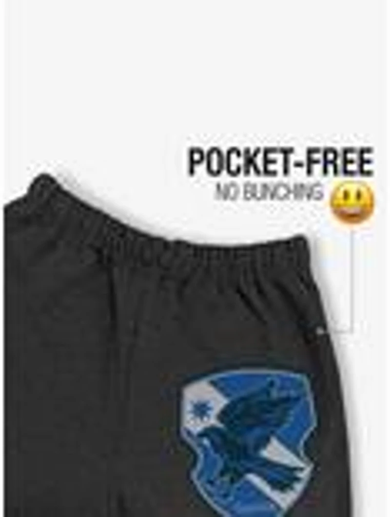 Harry Potter Ravenclaw Plaid Sigil Sweatpants