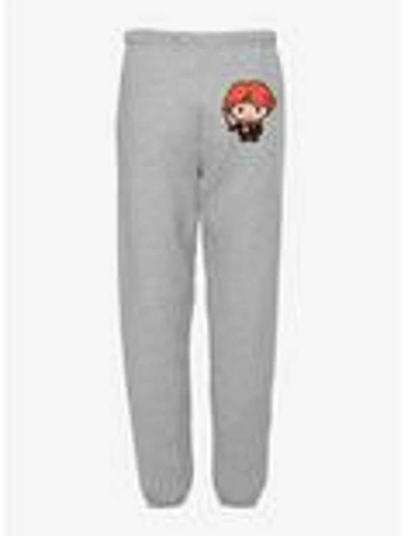 Harry Potter Ron Cute Chibi Character Sweatpants
