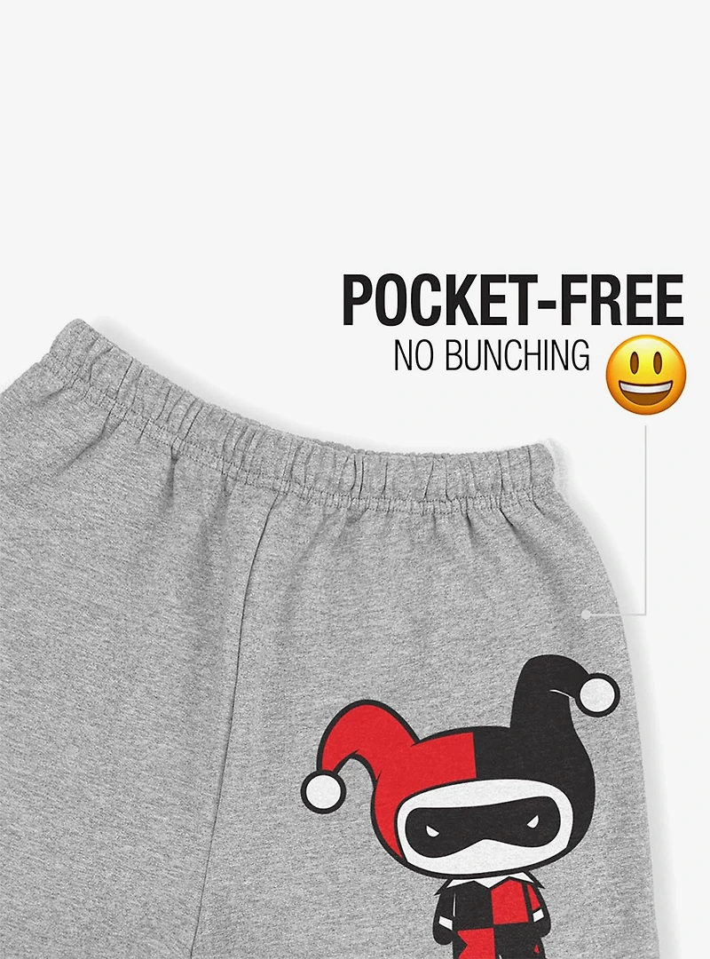 DC Comics Harley Quinn Cute Chibi Character Sweatpants
