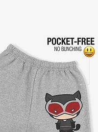 DC Comics Catwoman Cute Chibi Character Sweatpants