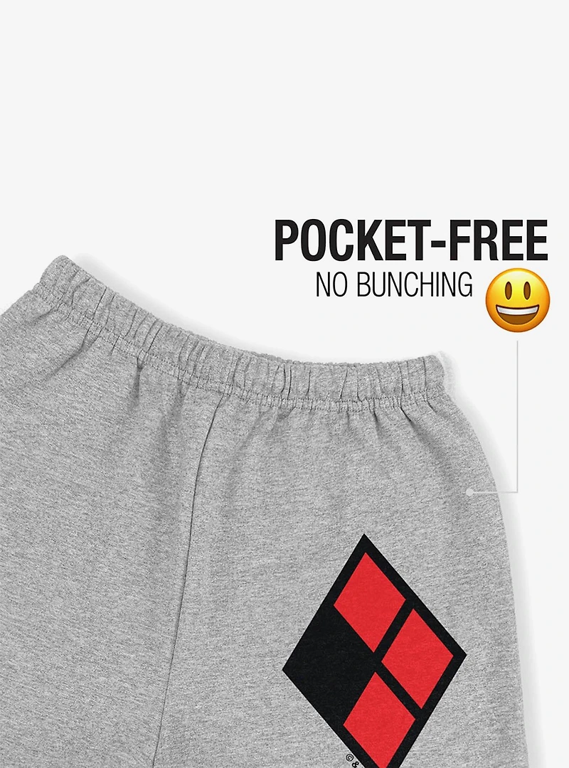 DC Comics Harley Quinn Diamond Logo Sweatpants
