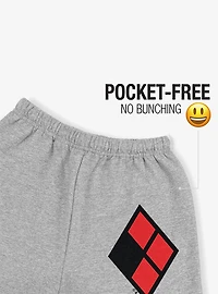 DC Comics Harley Quinn Diamond Logo Sweatpants