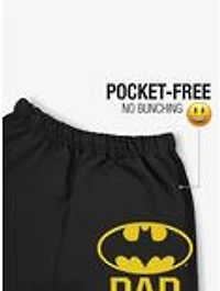 DC Comics Batman Bat Dad Shield Logo Sweatpants