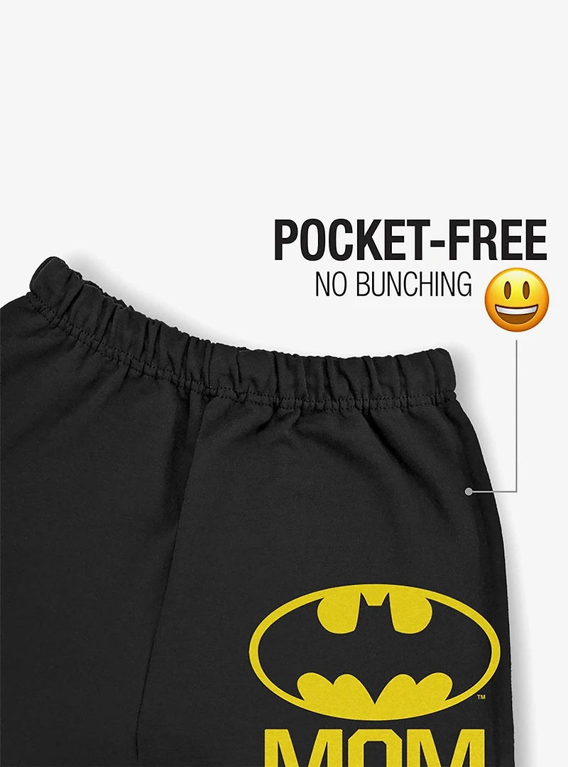 DC Comics Batman Bat Mom Shield Logo Sweatpants