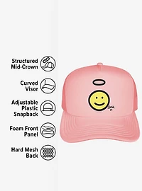 Daria Quinn Smile Angel Foam Trucker Hat