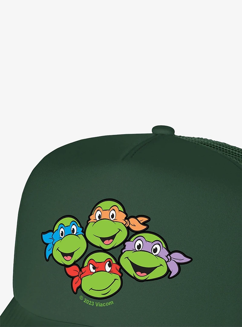 Teenage Mutant Ninja Turtles Heads Foam Trucker Hat