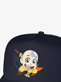 Avatar: The Last Airbender Aang Chibi Foam Trucker Hat
