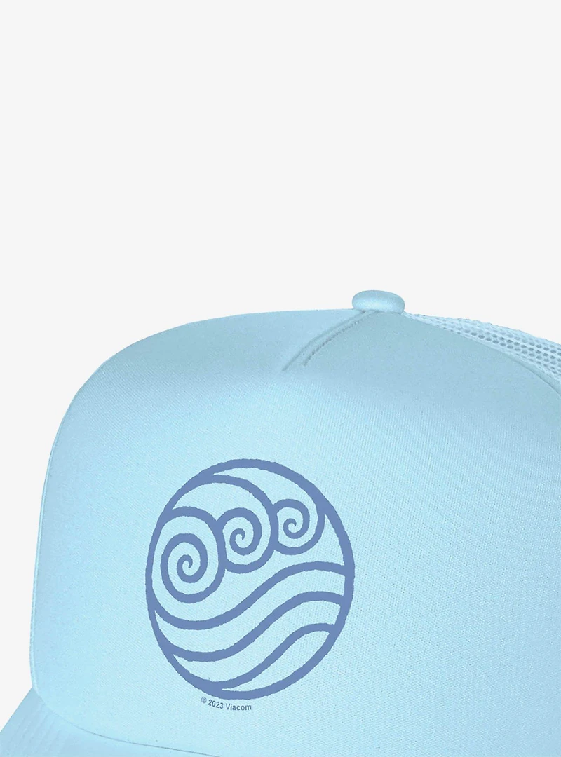 Avatar: The Last Airbender Water Bending Symbol Foam Trucker Hat
