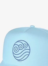 Avatar: The Last Airbender Water Bending Symbol Foam Trucker Hat