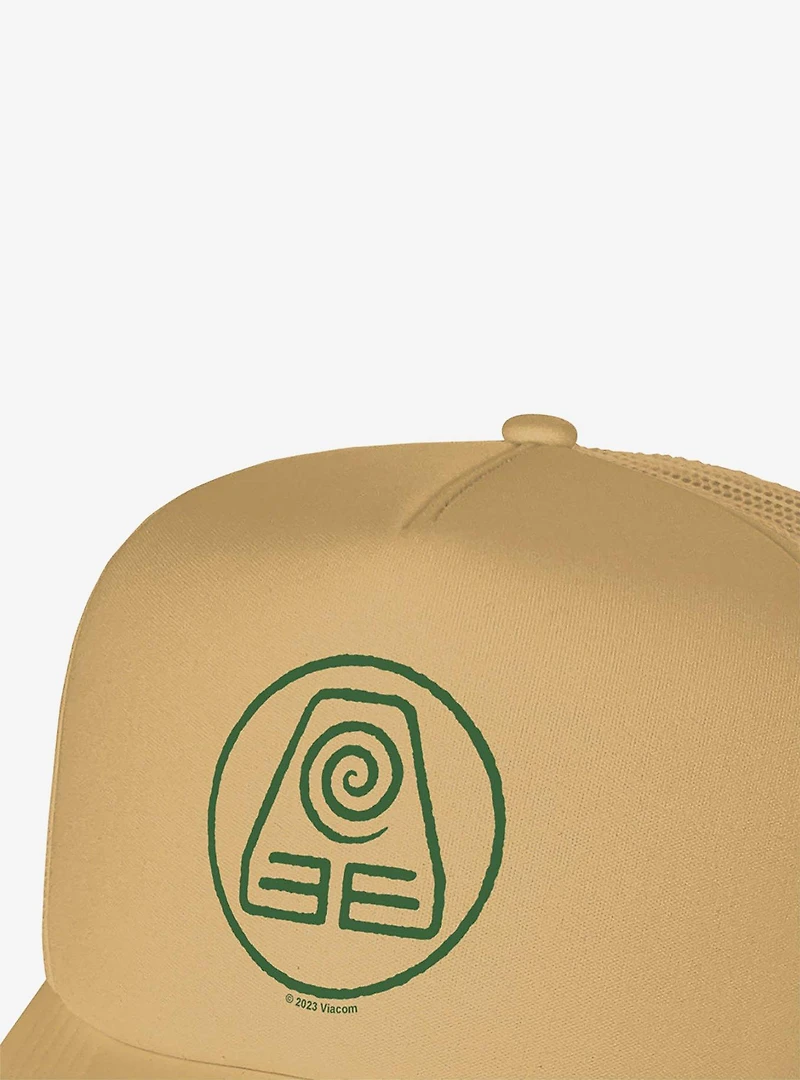 Avatar: The Last Airbender Earth Bending Symbol Foam Trucker Hat