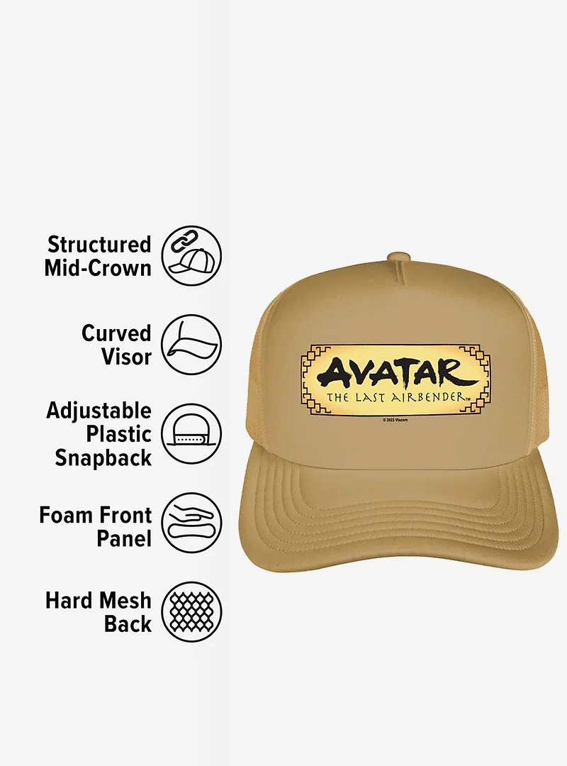 Avatar: The Last Airbender Avatar Logo Foam Trucker Hat