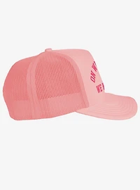Mean Girls Wednesdays We Wear Pink Foam Trucker Hat