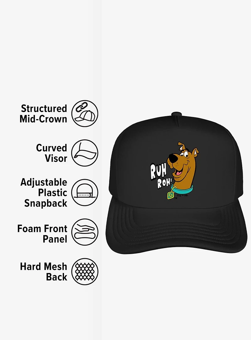Scooby Doo! Ruh Roh Foam Trucker Hat