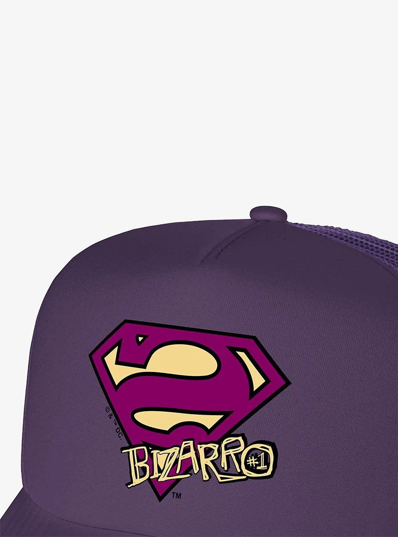 Superman Bizarro Shield Logo Foam Trucker Hat