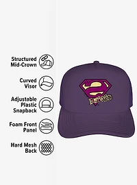Superman Bizarro Shield Logo Foam Trucker Hat