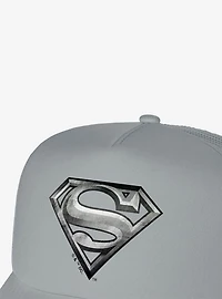 Superman Steel Logo Foam Trucker Hat