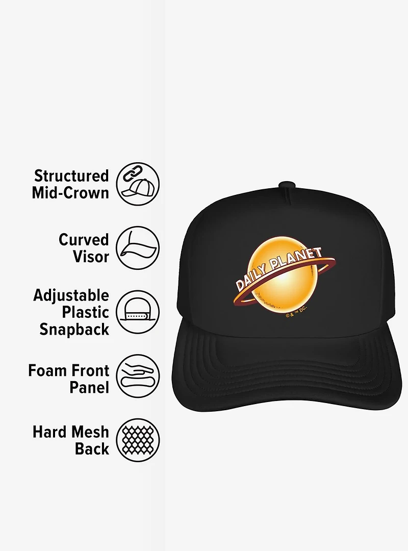Superman Daily Planet Foam Trucker Hat