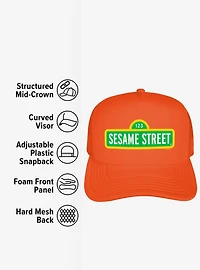 Sesame Street Logo Foam Trucker Hat