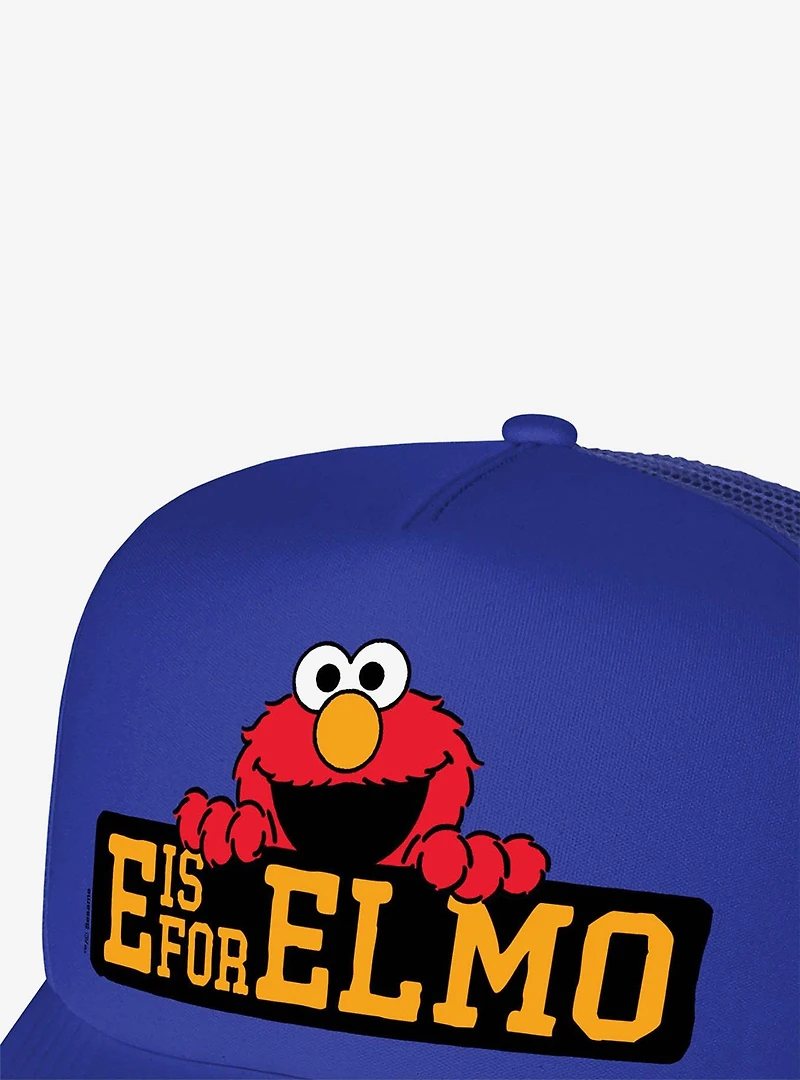 Sesame Street E is for Elmo Foam Trucker Hat