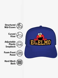 Sesame Street E is for Elmo Foam Trucker Hat