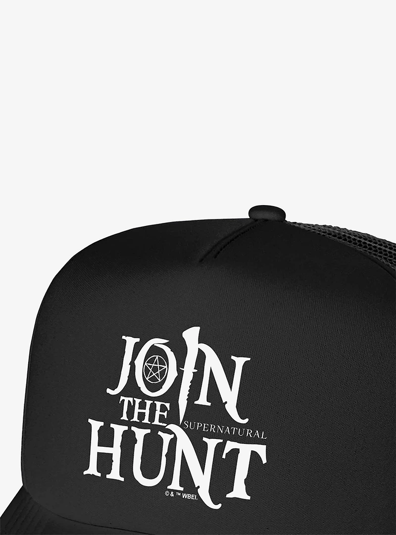 Supernatural Join The Hunt Foam Trucker Hat