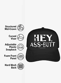 Supernatural Hey Ass-Butt Foam Trucker Hat