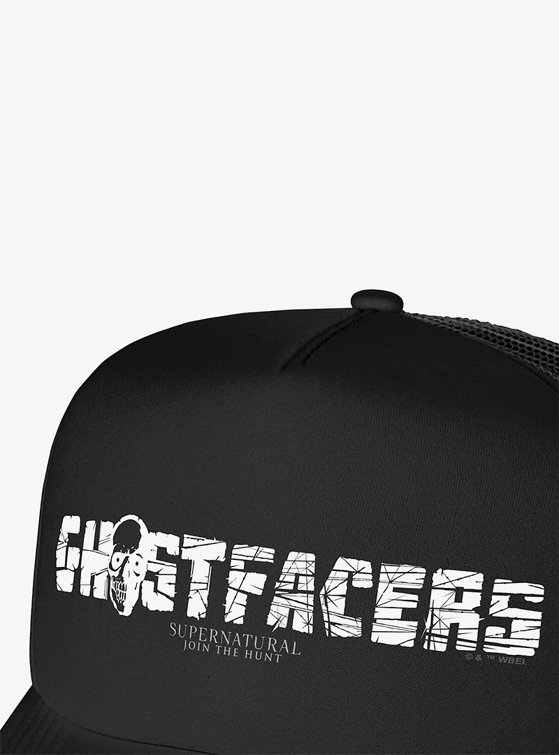 Supernatural Ghostfacers Foam Trucker Hat