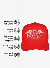 Supernatural Humans Are So Fragile Foam Trucker Hat