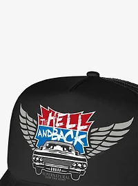 Supernatural To Hell And Back Foam Trucker Hat