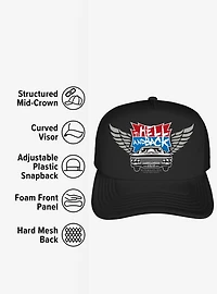 Supernatural To Hell And Back Foam Trucker Hat