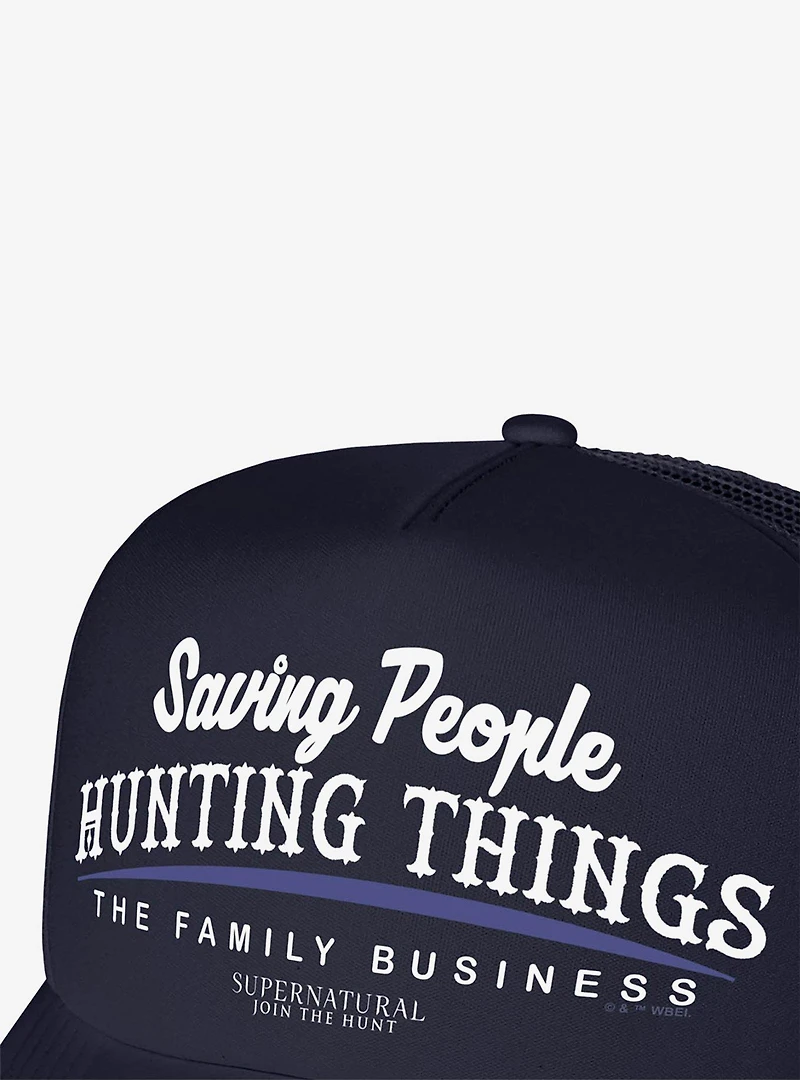 Supernatural Saving People Hunting Things Foam Trucker Hat