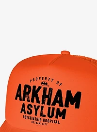 Batman Property Of Arkham Asylum Foam Trucker Hat