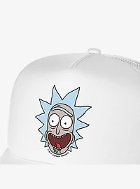 Rick And Morty Rick Headshot Foam Trucker Hat