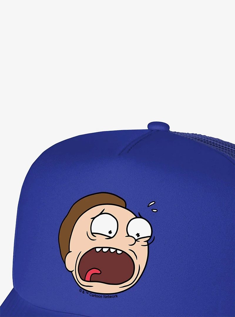 Rick And Morty Morty Headshot Foam Trucker Hat