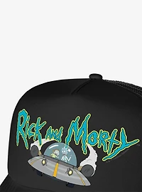 Rick And Morty In Space Foam Trucker Hat