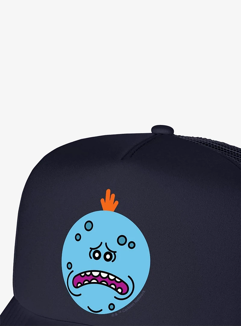 Rick And Morty Mr Meeseeks Face Foam Trucker Hat
