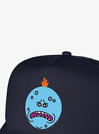 Rick And Morty Mr Meeseeks Face Foam Trucker Hat