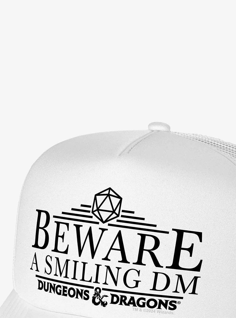 Dungeons And Dragons Beware A Smiling DM Foam Trucker Hat