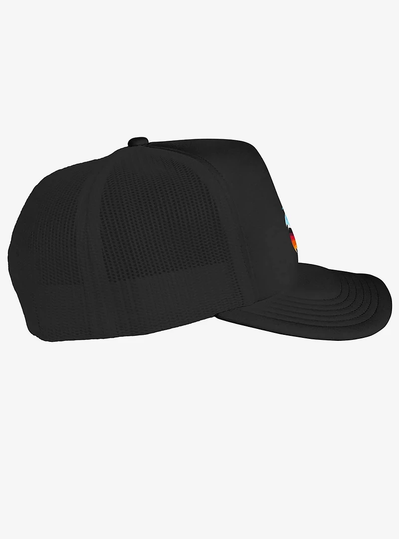 Dungeons And Dragons Chrome Ampersand Foam Trucker Hat