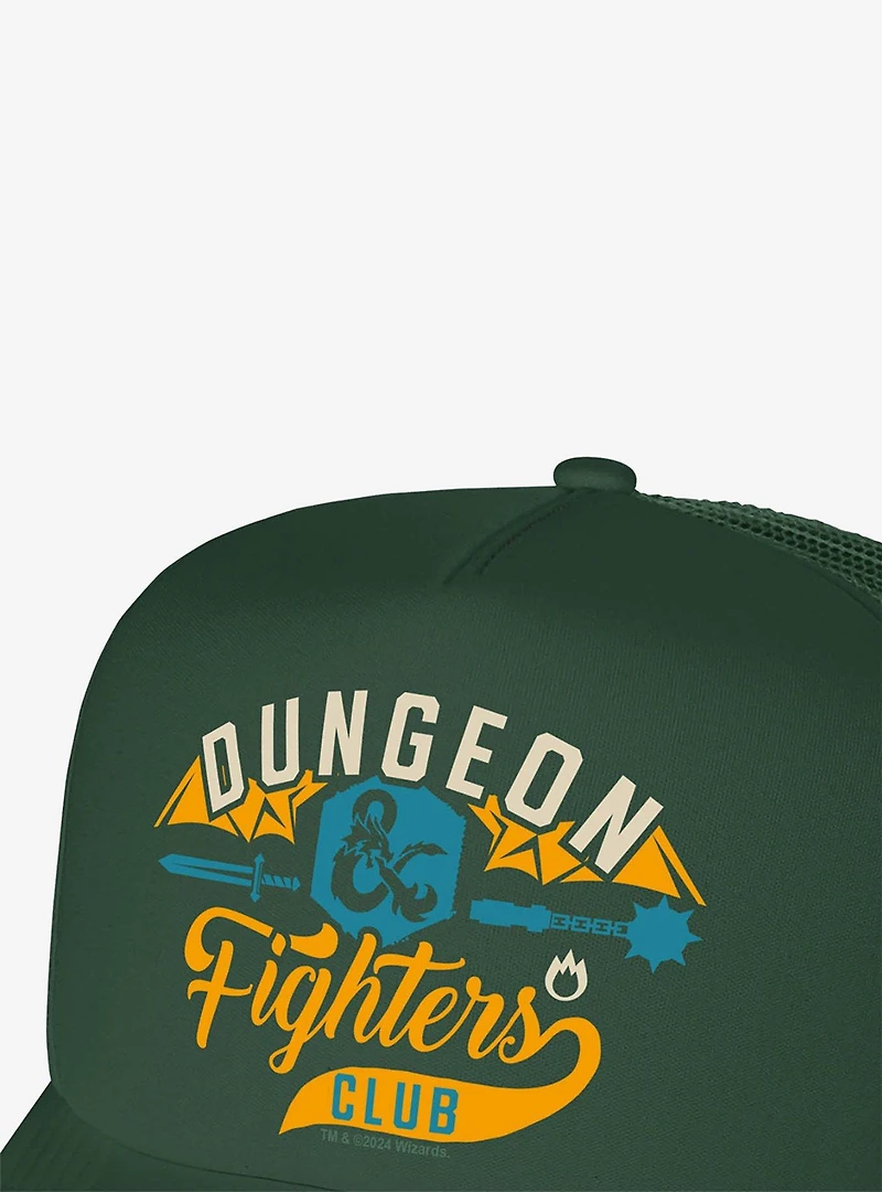 Dungeons And Dragons Fighters Club Foam Trucker Hat