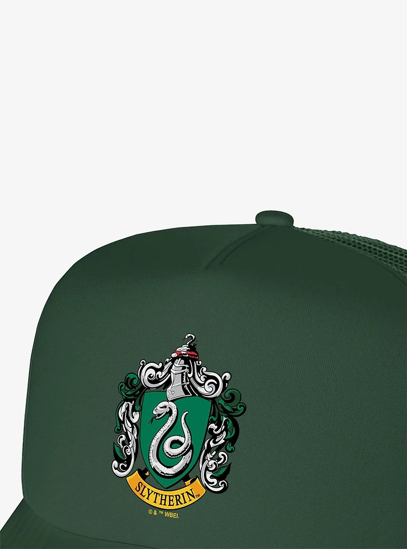 Harry Potter Slytherin Crest Foam Trucker Hat