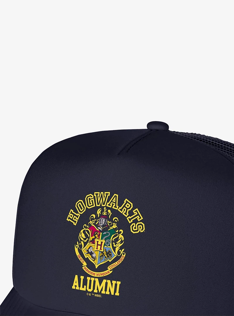 Harry Potter Hogwarts Alumni Crest Foam Trucker Hat