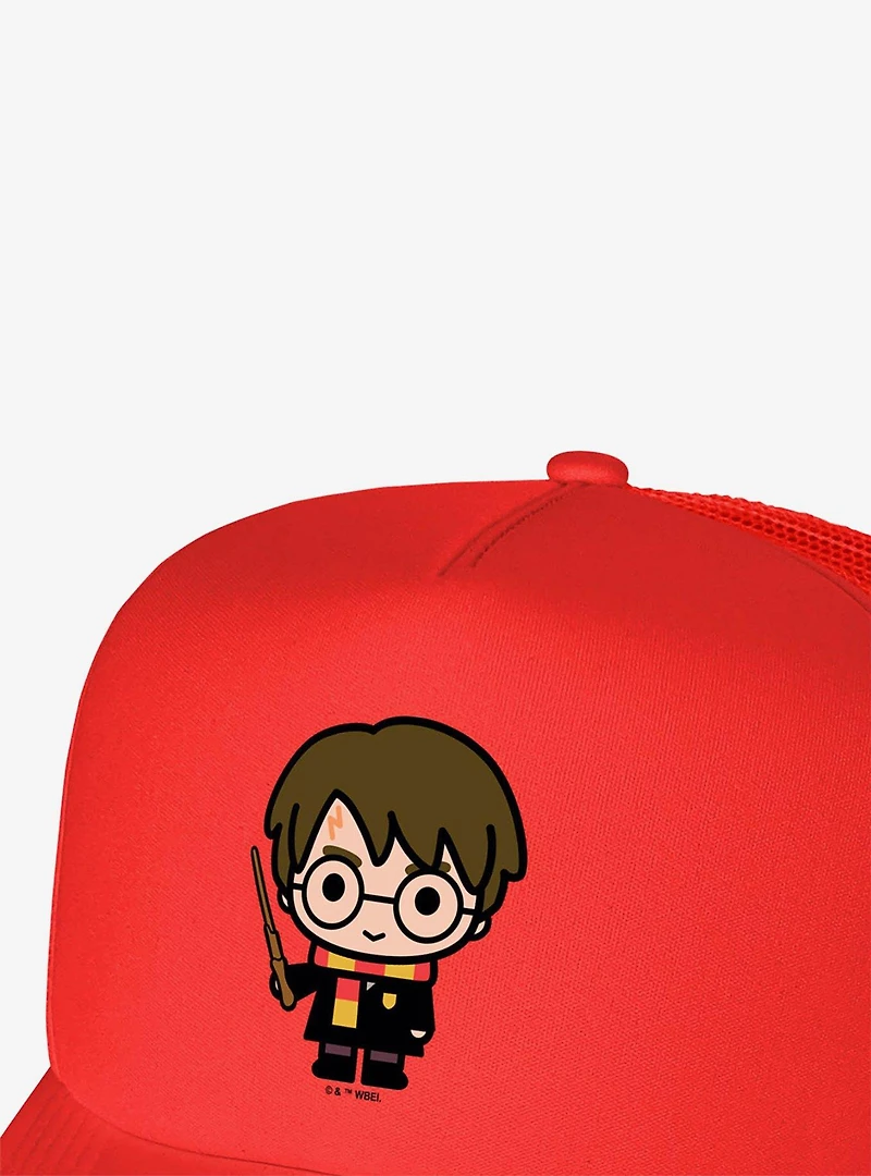Harry Potter Cute Chibi Character Foam Trucker Hat
