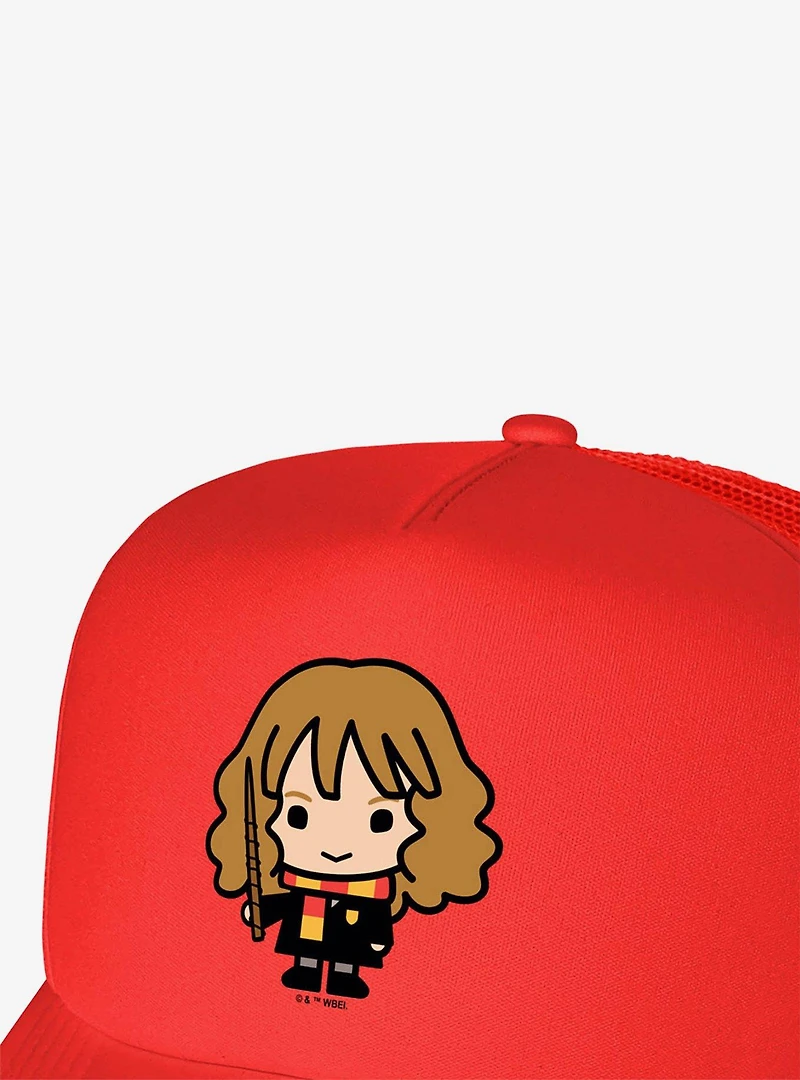 Harry Potter Cute Chibi Hermione Character Foam Trucker Hat