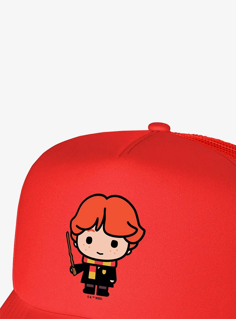 Harry Potter Ron Cute Chibi Character Foam Trucker Hat