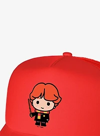 Harry Potter Ron Cute Chibi Character Foam Trucker Hat