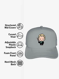 Harry Potter Draco Cute Chibi Character Foam Trucker Hat
