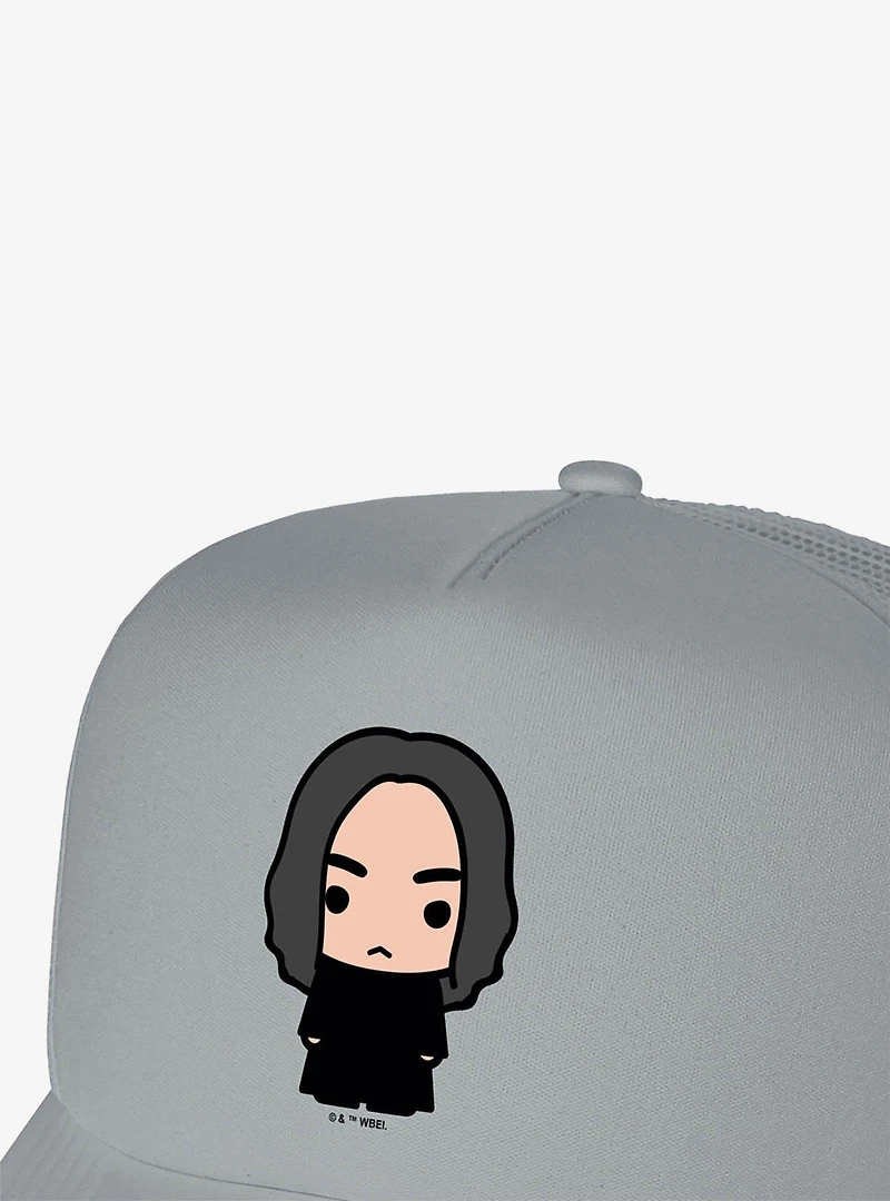 Harry Potter Snape Cute Chibi Character Foam Trucker Hat
