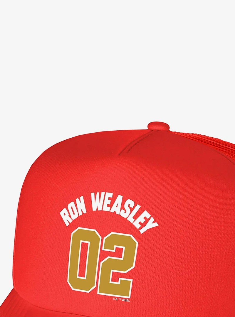 Harry Potter Weasley Jersey Clean Foam Trucker Hat